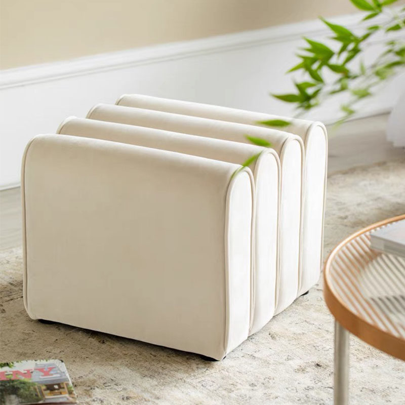 Nordic Home Swapped Stool Brief Creative Web Red Organ Bench Living-room Sofa Stool Short Stool bench Bench Cot tailstool