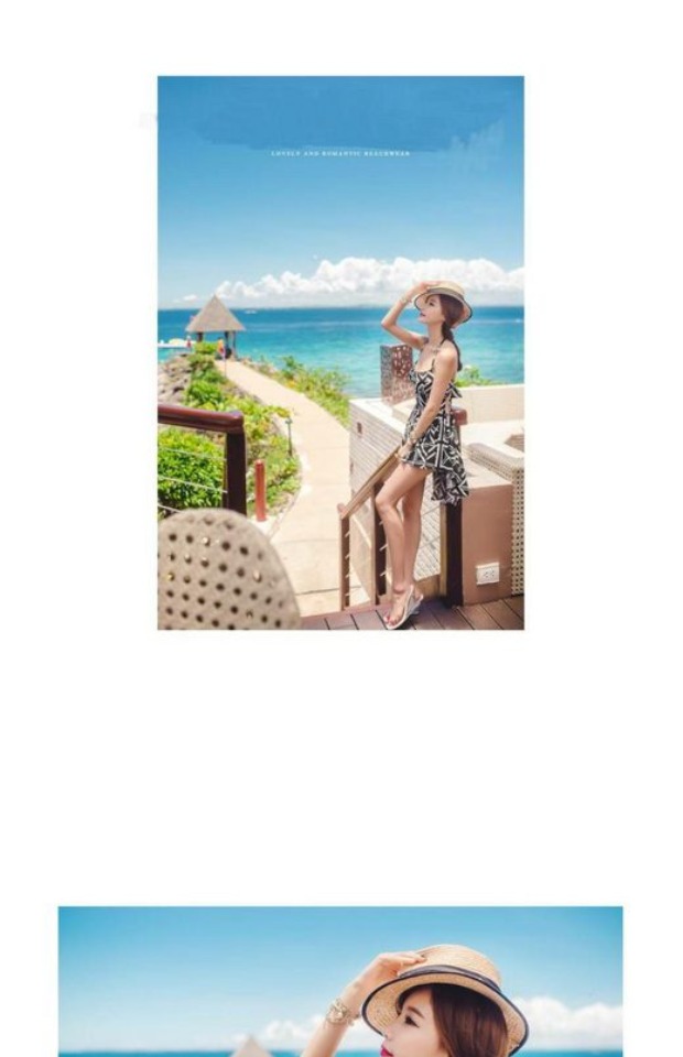 Cặp đôi thời trang mới của Hàn Quốc đồ bơi kiểu váy một mảnh thu thập bảo thủ che bụng nóng bỏng áo tắm nữ đồ bơi - Vài đồ bơi 	đồ đôi đi biển cặp	
