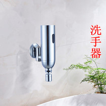 In-wall all-copper medical hand sanitizer Induction faucet Intelligent automatic induction faucet thickened single cold cold hot