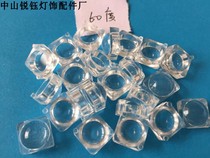 60 degree foot lens 2835 5050 5730 3030 3535 Universal lens Acrylic PMMA condenser