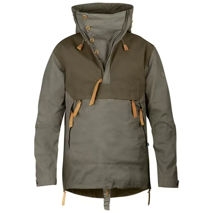 Fjallraven Arctic Fox Anorak No.8 Men's Color-Blocked Jacket Arctic Fox Made in Portugal
