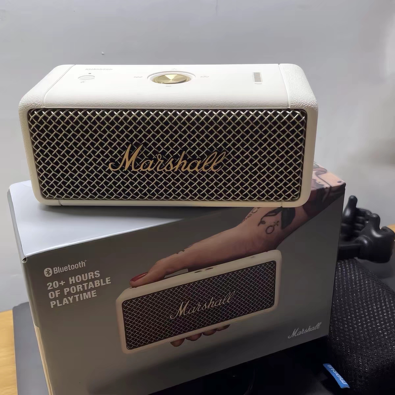 Marshall Kilburn Emberton Ii 2Nd Generation Wireless Bluetooth Speaker Outdoor Waterproof Portable Speaker Marshall Kilburn Emberton Ii 2Nd Generation Wireless Bluetooth Speaker Outdoor Waterproof Portable Speaker