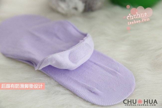 Hoa đầu tiên cherry sợi tre nữ mùa hè vô hình non-slip vớ ngắn phần mỏng nông miệng vớ cotton kháng khuẩn khử mùi thuyền vớ