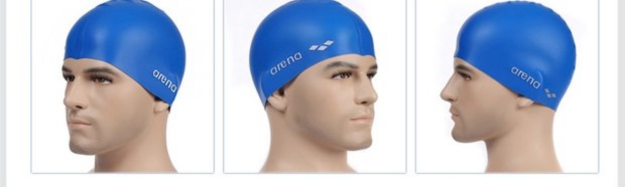 Arena Arina Mũ bơi bằng silicon thoải mái Mũ bơi không thấm nước và bền bỉ Đàn ông và phụ nữ tóc dài bịt tai lớn mũ bơi mũ bơi thi đấu	