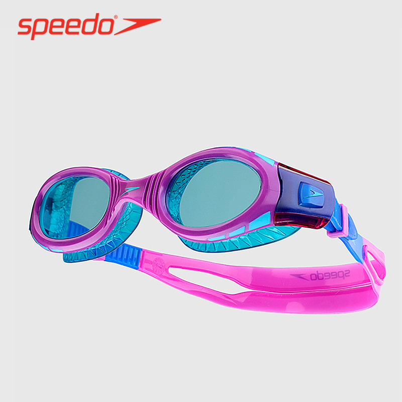 spiedoSpeedo Children's swimming glasses HD anti-fog waterproof swimming glasses male and female large child large frame eye protection swimming goggles