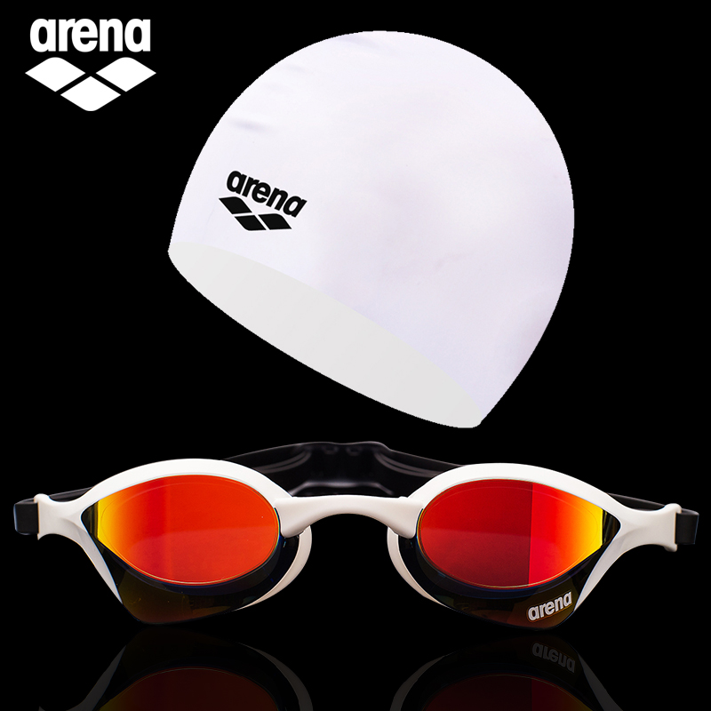arena Swimming Mirror Men and Women HD anti - fog specialty coating competition imported Cobra Competition with the same swimming mirror 180