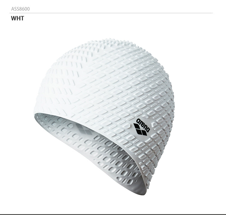 Mũ bơi Arena Arina silicon cỡ lớn chống trượt unisex mũ bơi chống clo bền bỉ cho tóc dài phao bơi trẻ em