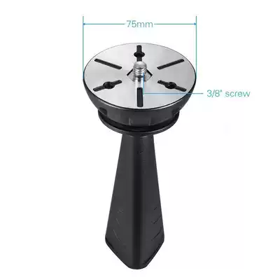 miliboo MYT807 professional camera ball bowl converter monopod pan tilt face king