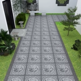 Китайский антикварный кирпичный кирпич 600x600 гостиная плитка лысая лысая анти -утиляющая антифрозен на открытом воздухе