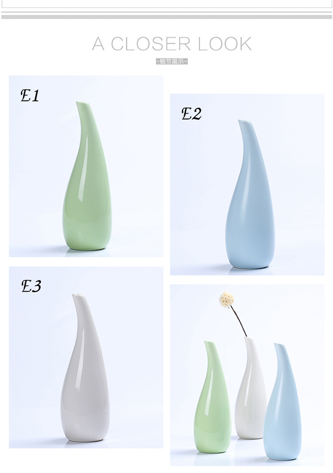 Jingdezhen củ cải xanh gốm sứ phòng khách bàn trang trí nhà sứ trang trí hoa khô sắp xếp hoa - Trang trí nội thất decor phòng ngủ đơn giản