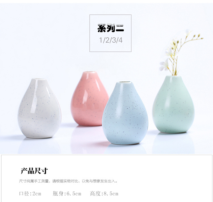 Jingdezhen củ cải xanh gốm sứ phòng khách bàn trang trí nhà sứ trang trí hoa khô sắp xếp hoa - Trang trí nội thất decor phòng ngủ đơn giản