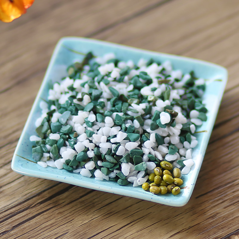 1 catty of small stones, colorful stones, colored stones, succulents, flowers, potted paving stones, fish tanks, decorative landscaping stones