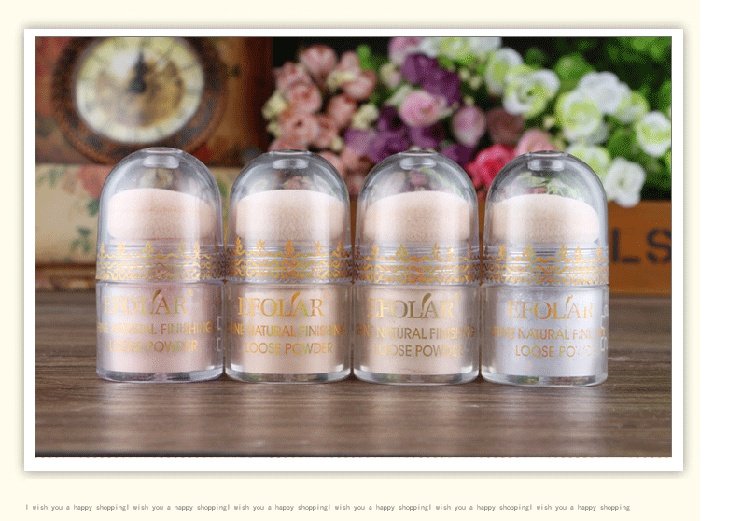 Evra nấm sửa chữa bột mật ong bột trang điểm bột lỏng che khuyết điểm phồng miễn phí phấn geo trắng