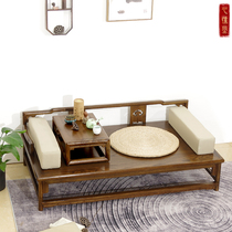 Leniency chair double disc leg chair Ming style solid wood tea table chair Zen chair Zen Chair Sofa chair Zen Chair Elm Wood
