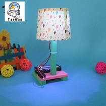 Childrens DIY technology small production invention paper cup small table lamp environmental protection small student experiment handmade material set
