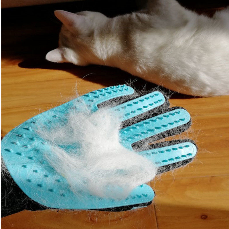 Cat comb Cat gloves Cat in addition to floating hair comb brush line Cat gloves In addition to hair to cat hair comb hair gloves