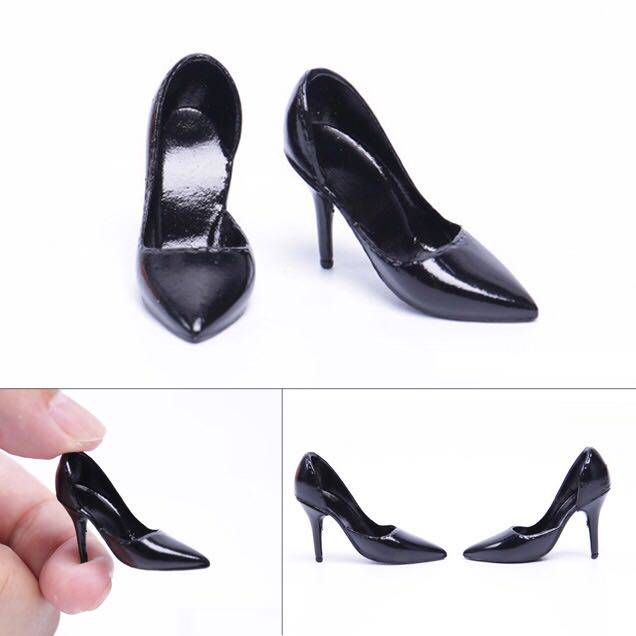 1 6 Soldiers Puppet Accessories Women's Clothing High Heel Shoes Suit Women Shoes Material Soft Spot Models