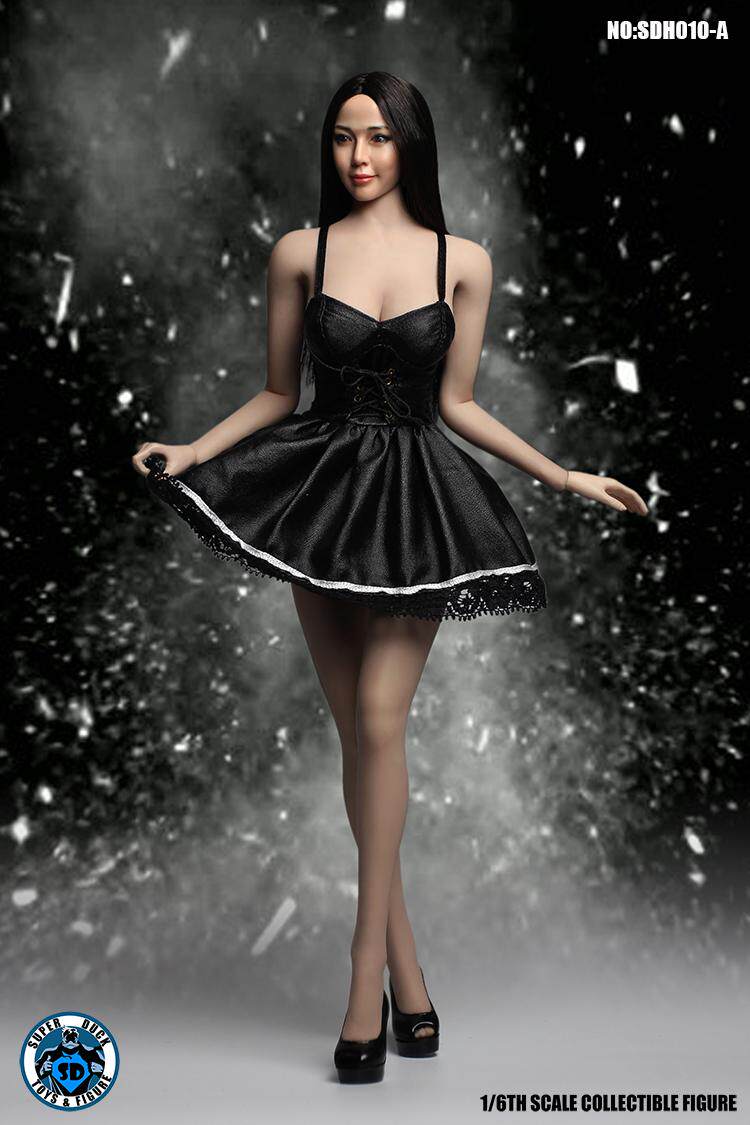 SUPER DUCK SDH010 1 6 Heavy reprints of Asian beauties head sculptures A B C three spots