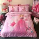 Phim hoạt hình bốn mảnh công chúa cotton Sophia sản phẩm giường trẻ em cô gái bông cát chăn 1,5m tờ - Bộ đồ giường bốn mảnh