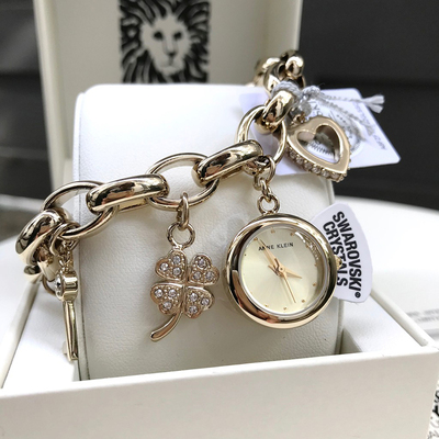 Anne klein, браслет, креативные кварцевые женские часы