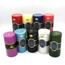 Diameter 7 5cm Fragrance candle Wedding romantic atmosphere placing candles Specimen Room Hotel Decorated Cylindrical Candle