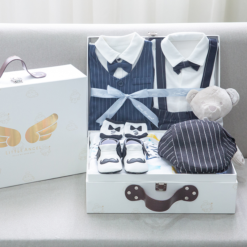 Newborn Baby Clothes Gift Box Sets Kid Full Moon Gifts Gifts Upscale Men's Baby Spring Autumn Season Gifts