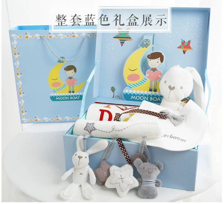 Bộ quà tặng cho bé 0-6 tháng Quần áo cotton quà tặng sơ sinh gói quà tặng cao cấp cho bé