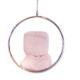 Transparent bubble chair Internet celebrity glass ball indoor hanging chair hanging basket hanging ball space chair Nordic outdoor swing B&B