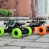 Graffiti pin dài tuổi thọ xe đồ chơi trẻ em sạc không dây xe off-road xe đồ chơi điện chống va chạm rơi đồ chơi khủng long Đồ chơi điều khiển từ xa