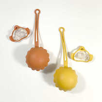 Infant silicone pacifier with storage box convenient to carry special sleep aid for children and babies dustproof