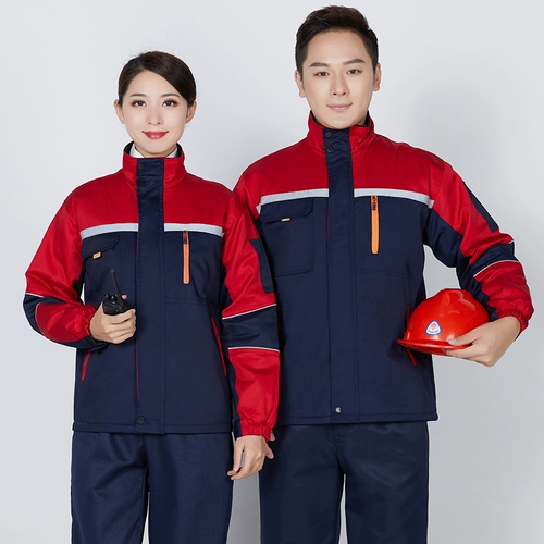 Зимняя утепленная куртка для работы, удерживающий тепло пуховик, рабочая одежда, делается под заказ