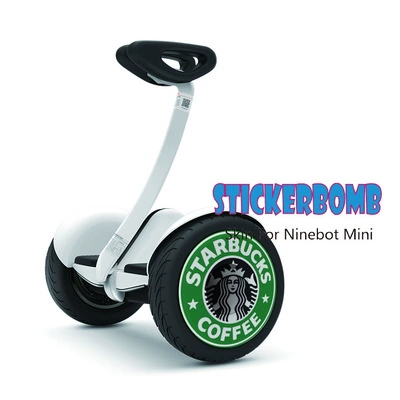 Millet chín 9 cân bằng bánh xe ô tô cân bằng nhỏ xe cơ thể lá phụ kiện dán kê kê thứ 9 nhãn dán - Smart Scooter 	xe thăng bằng rider