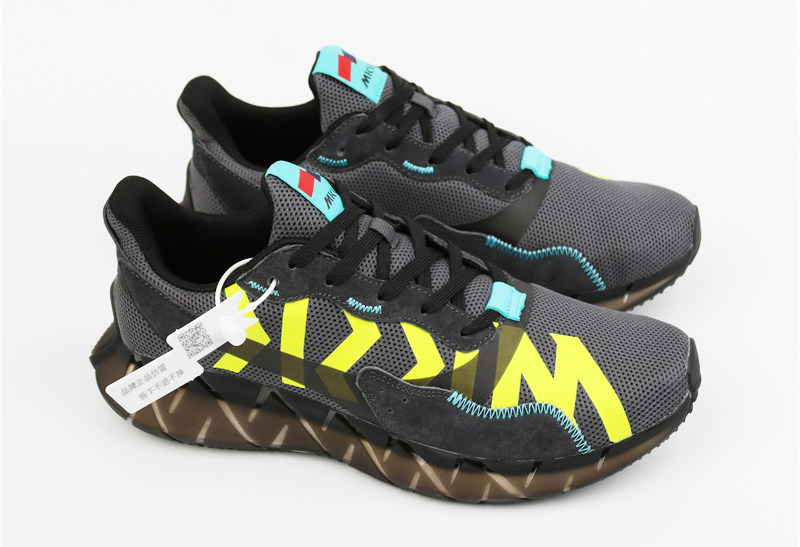 Foreign trade single men's spring and autumn trendy breathable and comfortable cushioning popcorn sports leisure running shoes fashion all-match