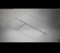 Quartz glass flow channel processing 60x40mm threaded interface 1 4-28unf with joint pipeline