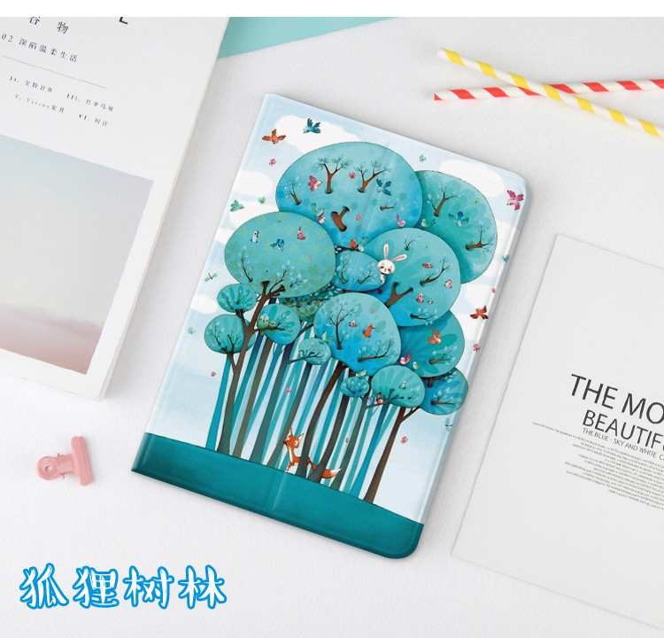Millet tablet 1 thế hệ bảo vệ mce91 phẳng 2 phim hoạt hình bầu không khí dễ thương 2015716 phẳng 3 thời trang A0101 thông minh mlpad3 khung chống rơi 7,9 inch lật vỏ M1pd2 - Phụ kiện máy tính bảng bao da máy tính bảng