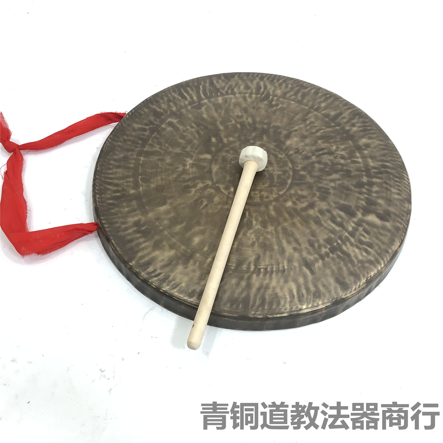 30~ 36 ~ 45cm flat bottom low side gong pure handmade high quality bronze low side gong old copper loudspeaker folk gong