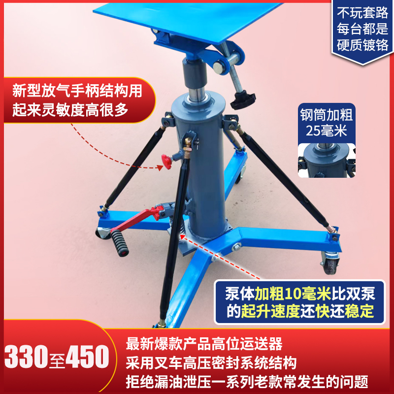 高位置コンベア、高位置ジャッキ、高位置コンベアブラケット、ギアボックストップ、自動車整備工具、自動車修理工場工具トップ