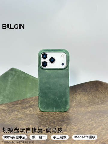 Vintage Leather Distressed Grain iPhone Case