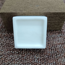 Zhaoqing Duan Inkstone Original Stone White Duan Zhucai Inkstone Welcome to Wholesale Customization Free Design (Exquisite Brocade Box)