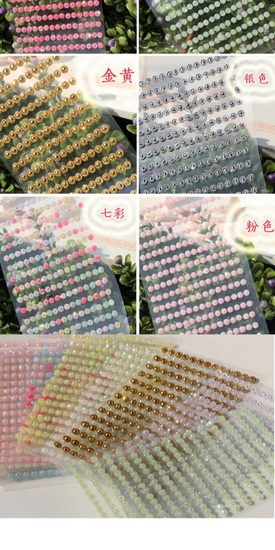 Cửa hàng bách hóa Yuexin Kỹ thuật số Trang trí nội thất Sticker Sun Flower Jelly rhinestone Sticker Flash Diamond Diamond Sticker Nhiều loại - Thiết bị sân khấu