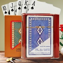 ANGEL Japanese Little Angel Plastic Playing Cards Original Imported Waterproof and Fold-Resistant Baccarat Texas Bridge