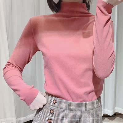 【冬季爆款】女士德绒阳离子打底衫