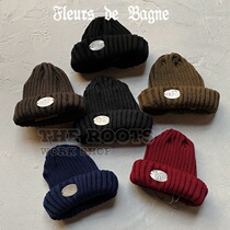 French Fleurs de Bagne Flower Prisoner Classic retro wool prisoner hat Cold hat Thread hat