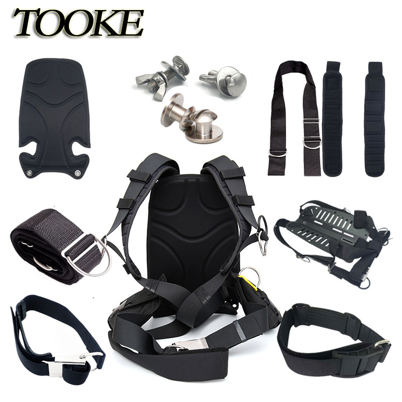 TOOKE diving back fly buoyancy regulator BCD comfortable back pad shoulder pad set compatible faith infinity