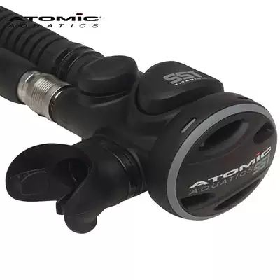 Atomic SS1 Spare Two-stage Aspirator Regulator Air2 Black-Gray Titanium Alloy