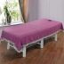 Thẩm mỹ viện và massage tiệm tấm cao cấp tuyết siêu mềm Fu cố định nó vành đai bông dày thêu lỗ viền miễn phí vận chuyển - Khăn trải giường bộ ga nệm Khăn trải giường