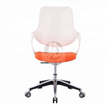Simple lifting computer chair can tilt back breathable staff chair modern backrest swivel chair fashion reception chair conference chair
