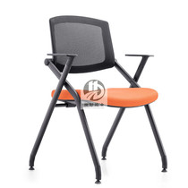 Simple breathable back chair business conference chair negotiation chair modern office chair folding reception chair mesh computer chair