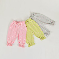 Clearance Clearance Baby Mosquito Pants Summer Thin Leggings Girls Childrens Cropped Pants Summer Baby Pants