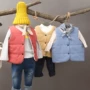 Giải phóng mặt bằng đặc biệt Áo vest cho bé trai mùa thu bé trai và bé gái Áo len cotton bé áo vest bé 0-1-3 tuổi xuân thu - Áo ghi lê áo gile xốp cho bé
